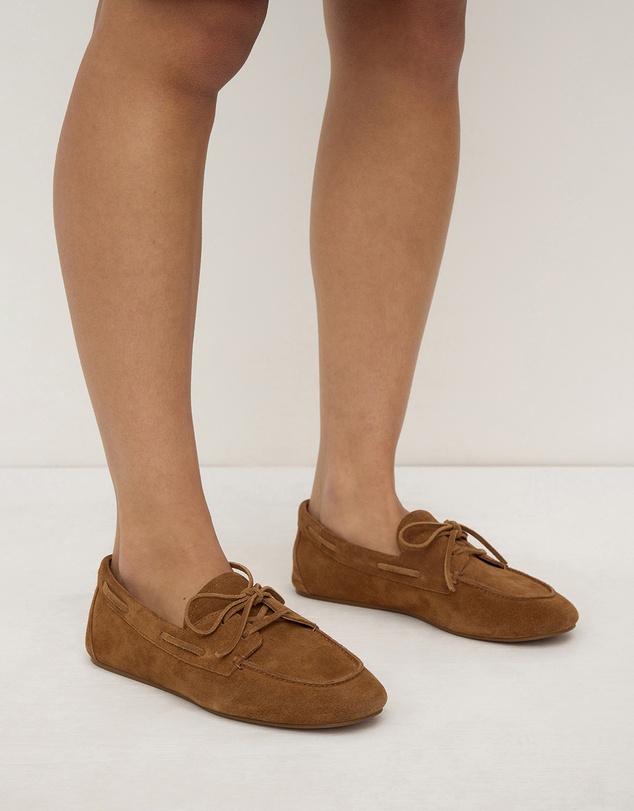Assembly Label - Devon Suede Boat Shoes - Women's