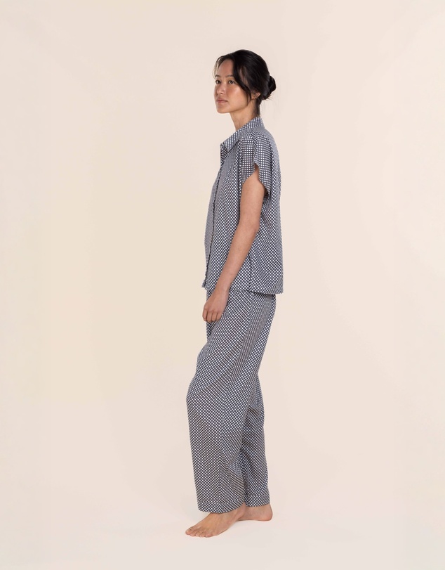 Gingerlilly - Marlie Diamond Print Cotton PJ