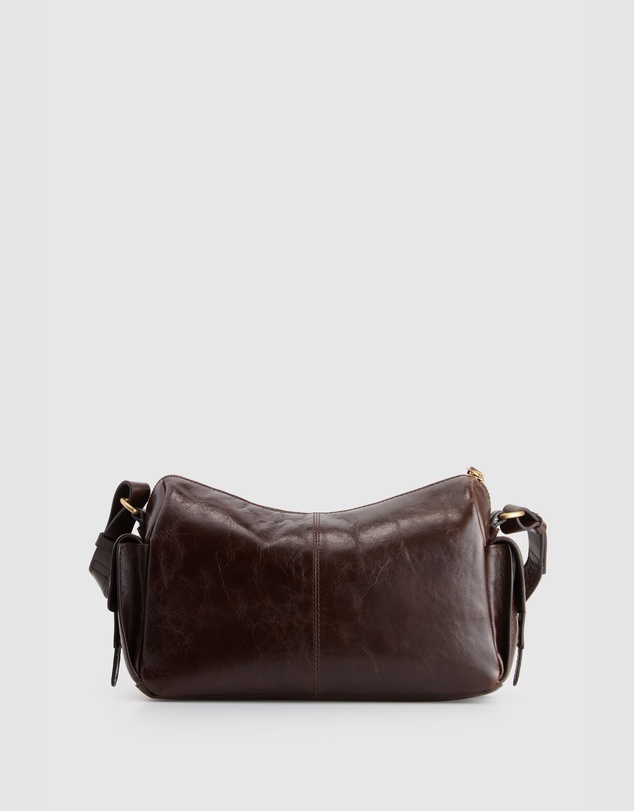 Evity - Narda Leather Pocket Crossbody Bag