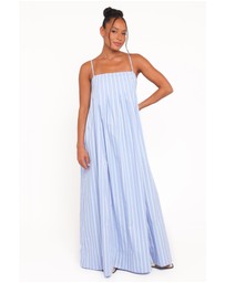 Petal & Pup - Arletta Maxi Dress - Blue Stripe