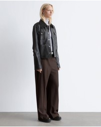 & Other Stories - Wool Press-Crease Trousers