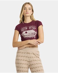 Billabong - Womens Catch Some Sun T-Shirt