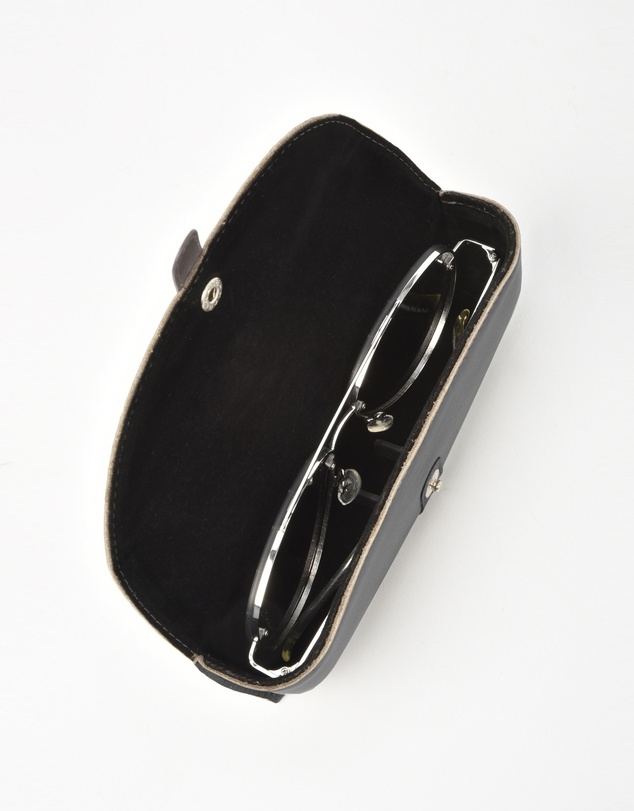 Cobb & Co - Iris Two Tone Leather Glasses Case
