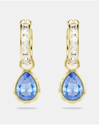 Swarovski - Mp Chroma:Pe Mn Hoop Drop Pear Fanbl/Gos
