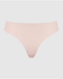 Naturana - One Size Thong No Show Underwear