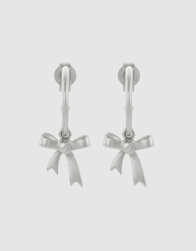 Karen Walker - Bow Hoop Earrings