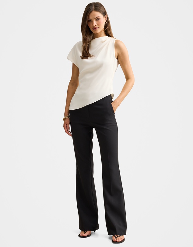 Forever New - Aubery Asymmetrical Draped Top