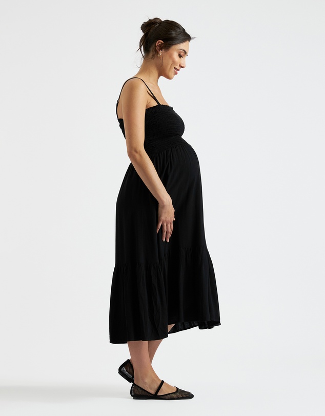 Ripe Maternity - Blair Shirred Dress