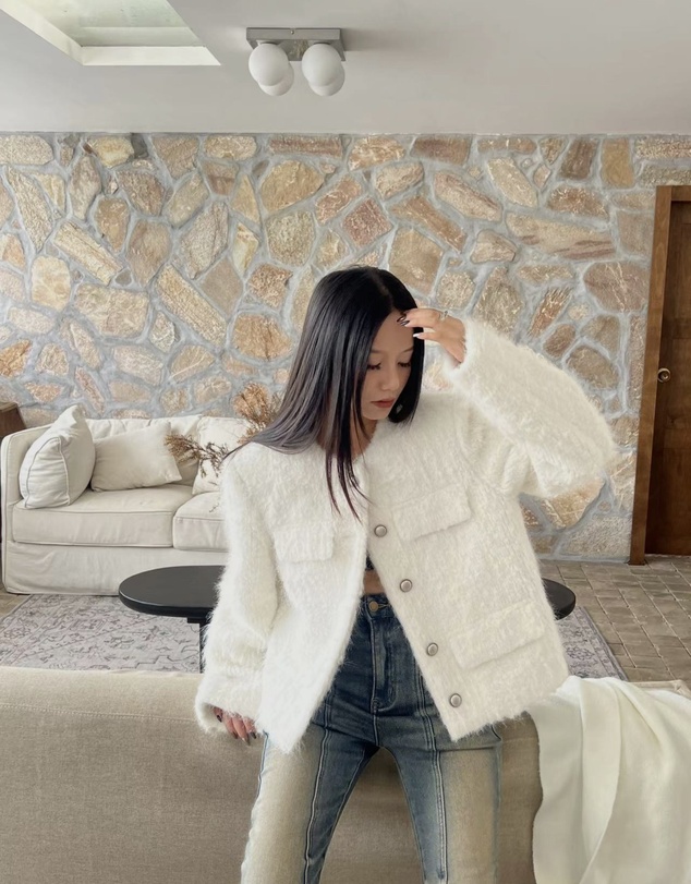 Glamorous - Long fed silhouette small fragrance coat