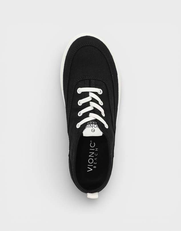 Vionic - Cyan Slip-On Casual Sneaker - Black
