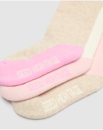 Seed Heritage - Sport Contrast Sock 3 Pack