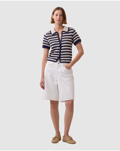 Blue Chino Stripe