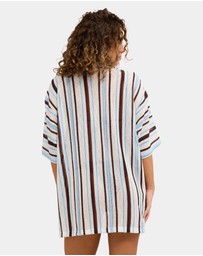 Roxy - Womens Paradiso Knitted Short Sleeve Shirt