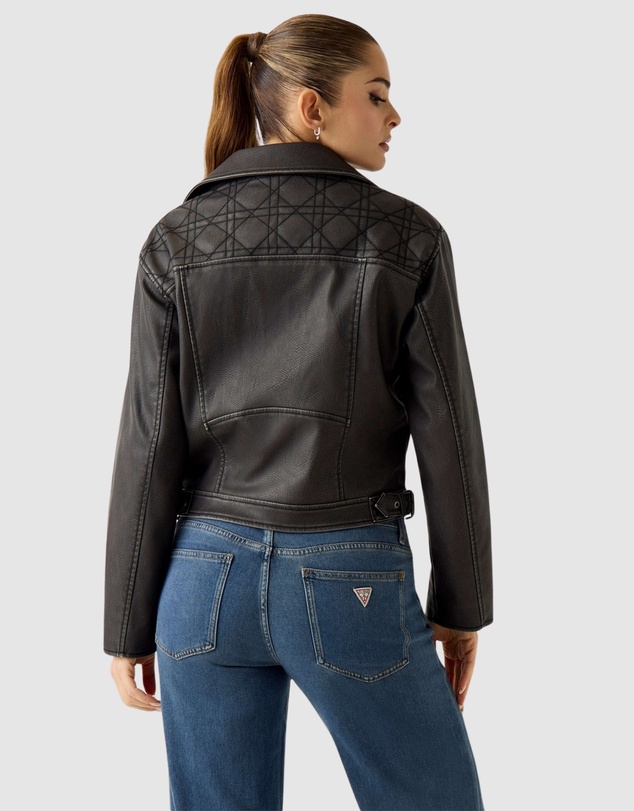 GUESS - Nada Vintage Biker Jacket