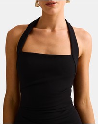 Forever New - Georgie Halter Neck Ruched Bodycon Dress