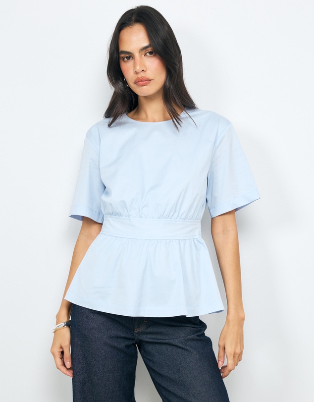 AERE - Piper Voluminous Sleeve Top