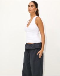 Dazie - Bayside Linen Blend Relaxed Pants