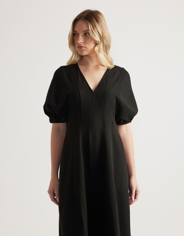 Decjuba - Drew Panelled Midi Dress
