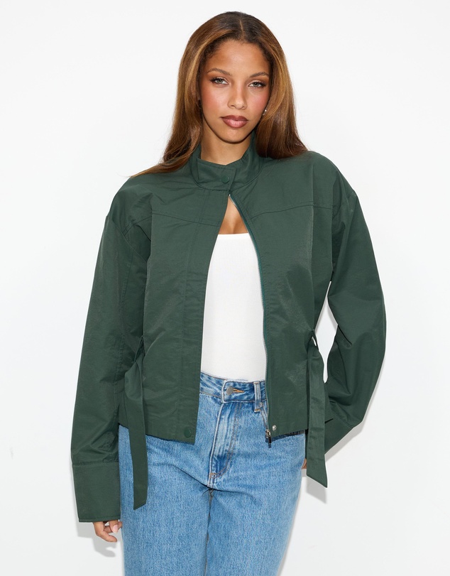 Dazie - Emery Funnel Neck Jacket
