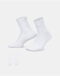 Nike - 2-Pack Everyday Elevated Mid-Crew Socks