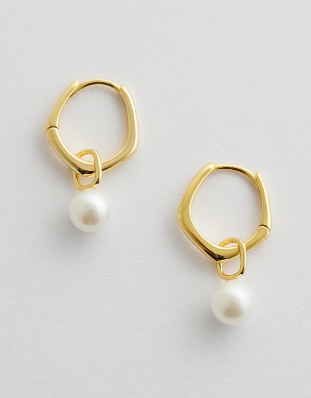 Native Sol - Aurelia Pearl Earrings