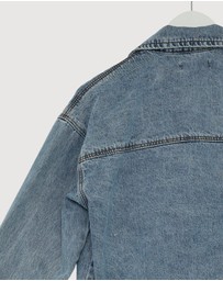 Revibe - Repaired Minima Esenciales Carmen Denim Shirt - AU 6