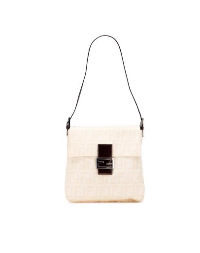 Pre-Loved by Azura Reborn - Pre-Loved Zucca Canvas Shoulder Bag