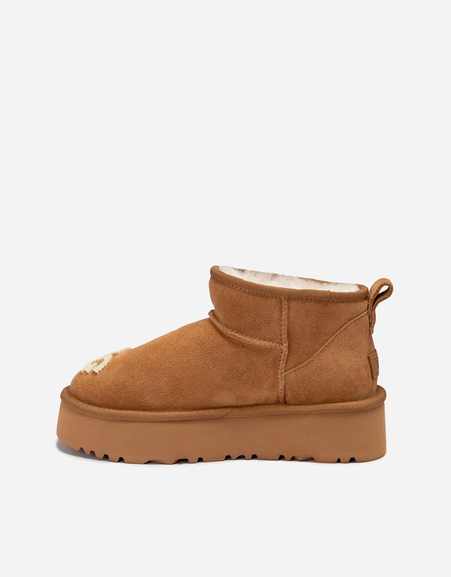Ozwear Connection Uggs - Ugg Classic Dana Emb Logo Platform Ultra Boot