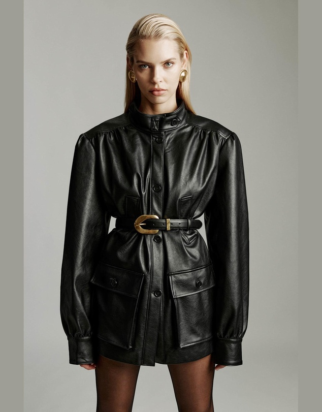 Bardot - Clements Vegan Leather Jacket