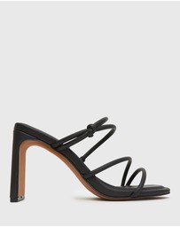 Betts - Wider Fit Cleopatra High-Heeled Strappy Mules