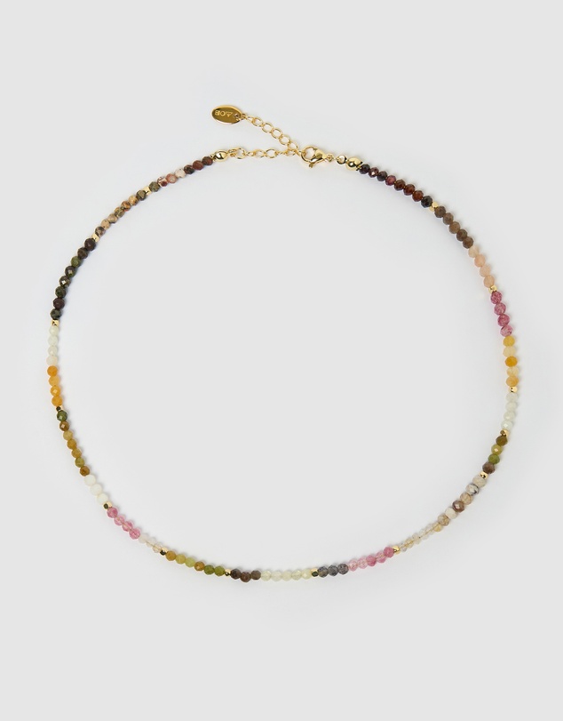 Arms Of Eve - Saffron Gemstone Necklace