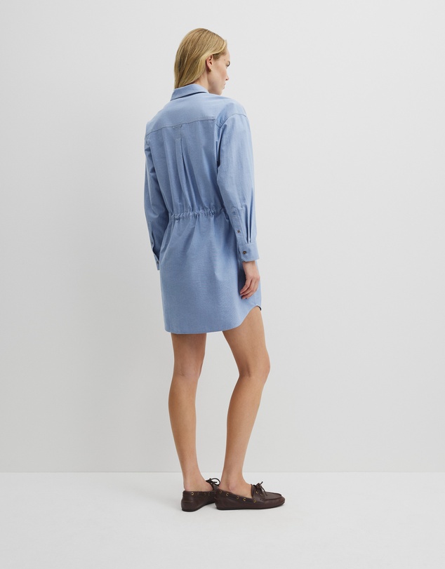 Country Road - Oxford Workwear Shirt Dress