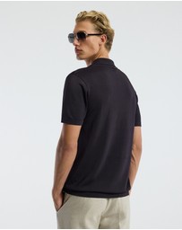 Calibre - Shiny Rayon Polo Currant
