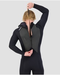 Coastlines - Classic Mens 3/2mm Back Zip Steamer