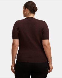 Forever New Curve - Maisie Curve Short Sleeves T-shirt