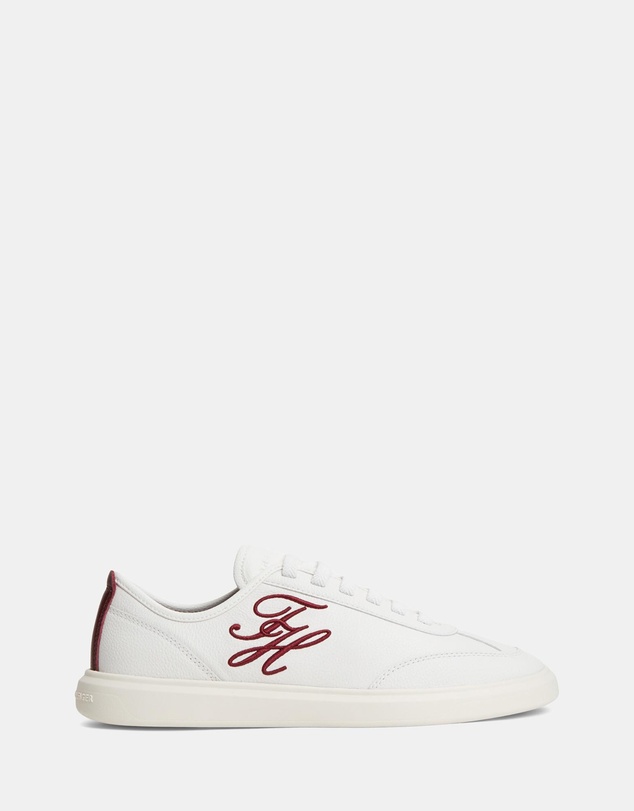 Tommy Hilfiger - TH Icon Court Script Premium Trainers - Women's