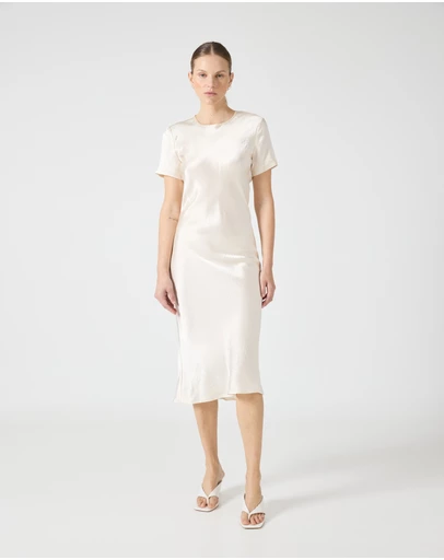 Third Form - Crush Bias Tee Midi Dress