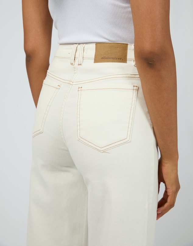 All About Eve - Jacqui Wide Leg Vintage White