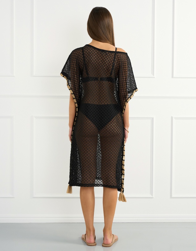Aqua Blu Australia - Black Jada Kaftan