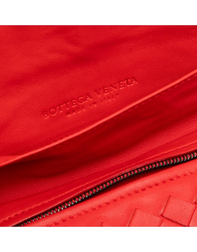 Pre-Loved by Azura Reborn - Pre-Loved Mini Nappa Intrecciato Expandable Chain Flap Crossbody