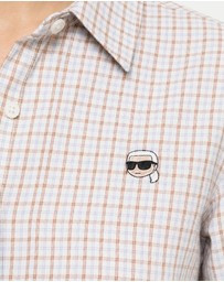 Karl Lagerfeld - Ikon Checked Shirt