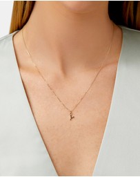 Michael Hill - Y Initial Pendant in 10kt Yellow Gold
