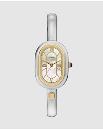 Fossil - Sloan Silver Tone Analogue Watch