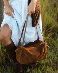 Louenhide - Marissa Suedette Shoulder Bag