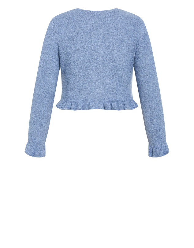 City Chic - Florence Frill Cardigan
