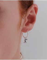 Karen Walker - Runaway Girl Hoop Earrings