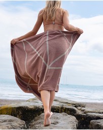 &Sunday - Journey Organic Cotton Pool / Beach Towel -Dune