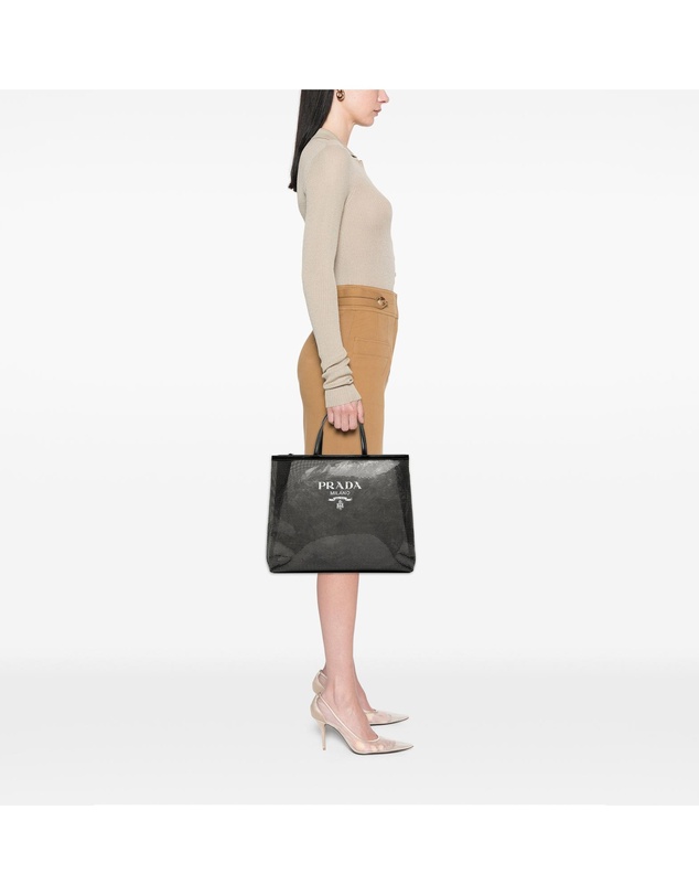 Pre-Loved by Azura Reborn - Pre-Loved Large Sequined Mesh Logo Tote