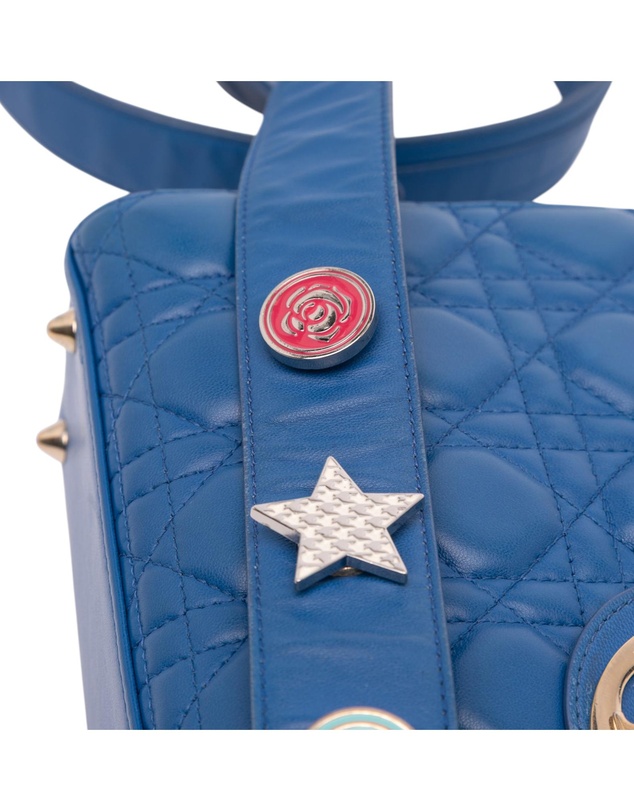 Pre-Loved by Azura Reborn - Pre-Loved Small Lambskin Cannage MyABCDior Lady Dior