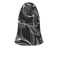 City Chic - Shania Bloom Print Cowl Neck Top
